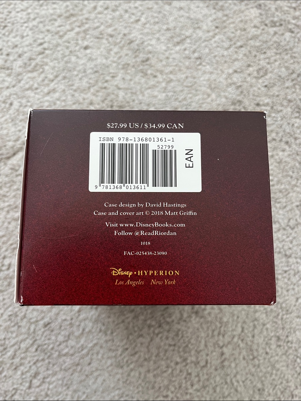 Disney Rick Riordan Kane Chronicles Box Set - Egyptian Mythology - Picture 13 of 15